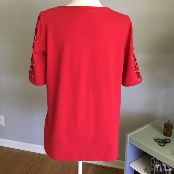 QUACKER FACTORY TOP WITH PEARL DESIGN - Picture 3 of 7